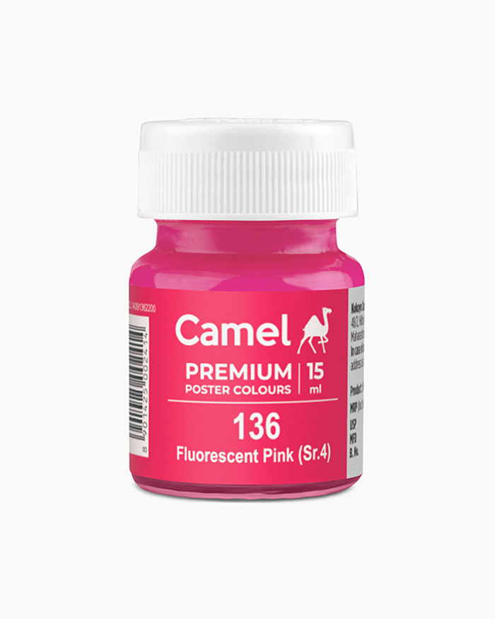 Fluorescent Pink Camel Premium Poster Colours